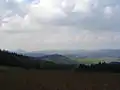 The Weschnitz-Valley with Hirschkopf-Juhöhe-mountain range (view from the Tromm)