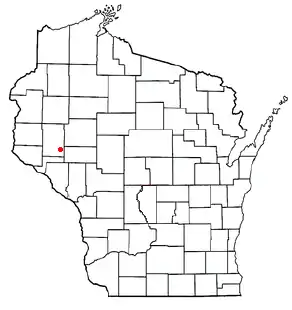 Location of Spring Brook, Wisconsin