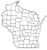 Location of St. Joseph, Wisconsin