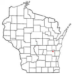 Location of Taycheedah, Wisconsin