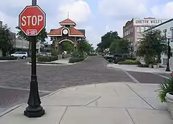 Downtown Winter Garden on the West Orange Trail, with Plant Street