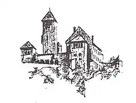 The castle Wachenburg in Weinheim is the symbol of the Weinheimer Senioren-Convent. It was specifically designed and built as fraternity meeting point in 1907-13 by the alumni WSC's organization WVAC.