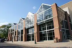 Tom Gola Arena is located inside the Hayman Center