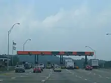 Image 4A toll plaza on the West Virginia Turnpike (from West Virginia)