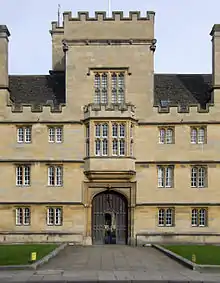 Wadham College, Oxford, gatehouse