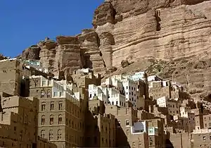 Buildings in Wadi Dawan