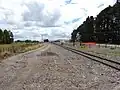 Southern end of the Waingawa railway station yard, bordering Norman Avenue.