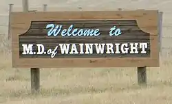 Welcome sign