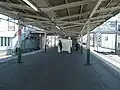 View of the platforms looking toward Ikebukuro from the Sakado end, March 2008