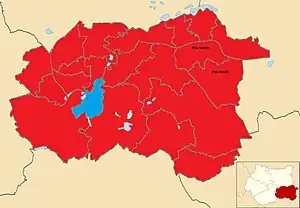 2012 results map