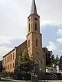 Evangelic church in Waldangelloch, 1861