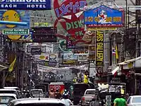 Walking Street during the day