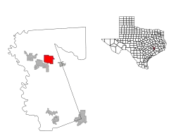 Location of Prairie View, Texas