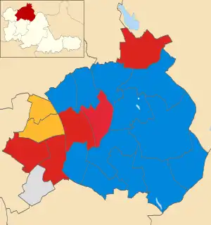 2007 results map