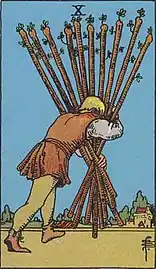 Ten of Wands