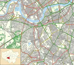 Grove Hospital is located in London Borough of Wandsworth