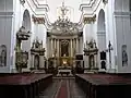 The church's interior