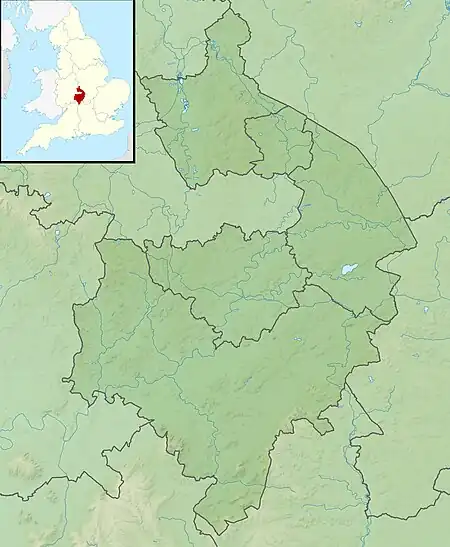 Traitor's Ford is located in Warwickshire