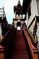 Stairs towards the main shrine hall.