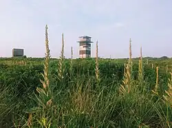 World War II submarine watchtower on Gooseberry Island