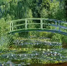 Water Lilies and the Japanese Bridge, 1897–1899, Princeton University Art Museum