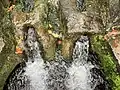 The flumes of the holy well