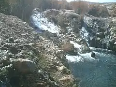 Water fall in the Kirthar Mountain