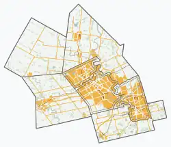 Waterloo is located in Regional Municipality of Waterloo