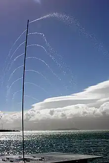 Water whirler by Len Lye