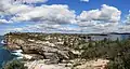 Looking south over Watsons Bay and Vaucluse with the City of Sydney and harbour on the right