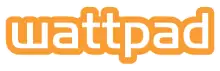 An old Wattpad logo dated back from 2006 until 2018. The first letter "W" is an upside-down letter of M. According to Wattpad Corporation, it was pretty dated and static.