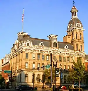 The Wayne County Courthouse in September 2004