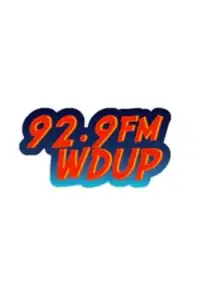 92.9 FM's original logo for the station