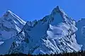 Weeskinisht Peak (left), Orion Peak (right).