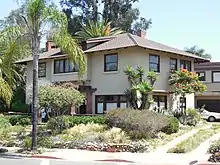 Wegeforth's house in the Burlingame neighborhood, now a historical site