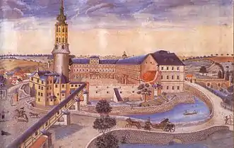 The Wilhelmsburg around 1730