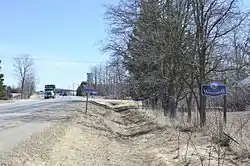 Looking east on Line 86 in Weissenburg