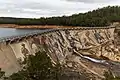 Wellington Dam depicting mural by lead artist Guido Van Helten