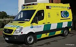 Wellington Free Ambulance at Lower Hutt Ambulance Station