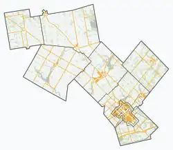 Wellington County, Ontario is located in Wellington County