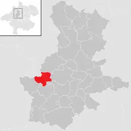 Location in the district