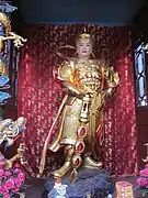 Statue of Skanda.