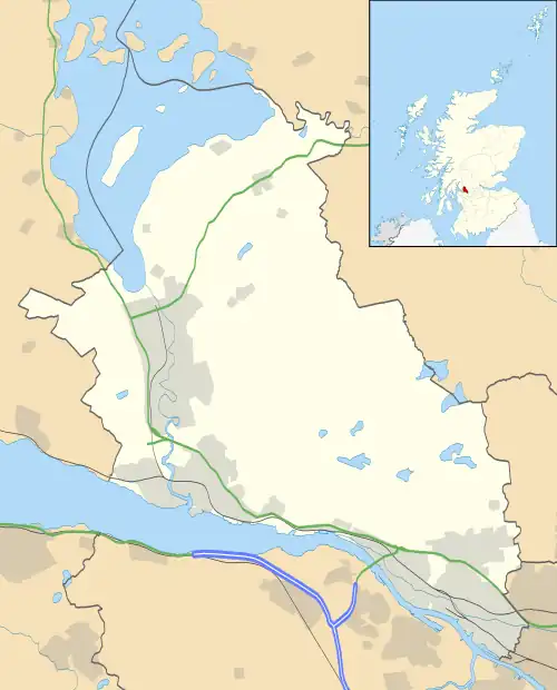 Strathleven House is located in West Dunbartonshire