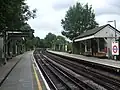 Southbound platform looking south