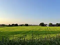 The West Lancashire plain near Burscough