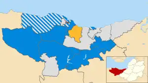 2007 results map