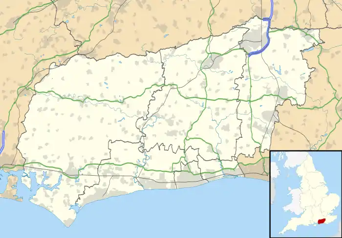 Salvington is located in West Sussex