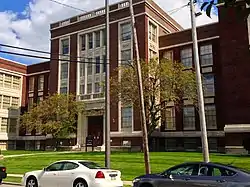 West Technical High School building in Cudell