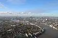 West view towards central London from 75th floor