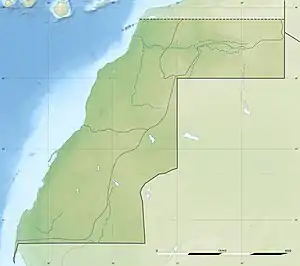 Bir Tiguisit is located in Western Sahara